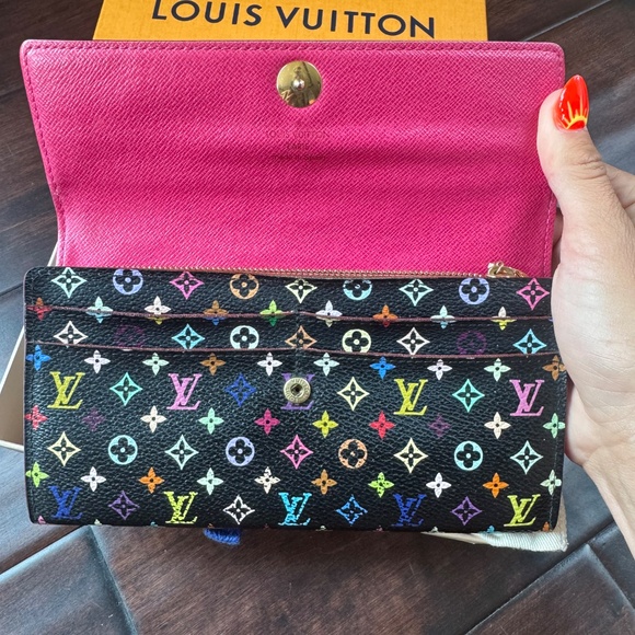 Louis Vuitton Monogram Multicolor Sarah Wallet - Picture 6 of 12